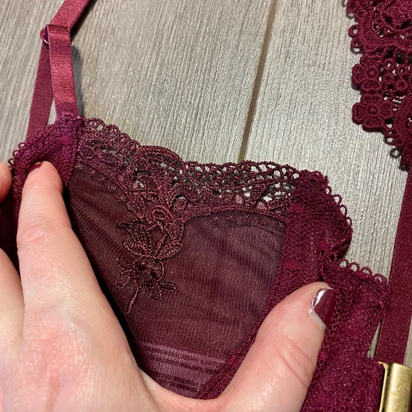 FreePeople NWOT Fancy Racerback Underwire Demi Bra - Picture 3 of 8